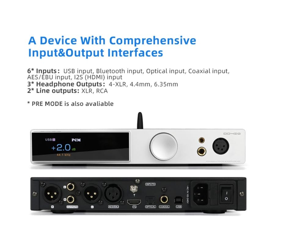 Amazon.co.jp: S.M.S.L DO400 MQA MQA-CD DAC バランス型 Amazon.co.jp: S.M.S.L DO400 MQA MQA-CD DAC バランス型
